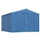 Arrow Storage Products Elite Galvalume Steel Premium Shed Storage Shed, 10 ft x 14 ft, Cool Grey EG1014BG - alternate 1